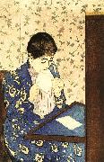 Mary Cassatt The Letter oil on canvas